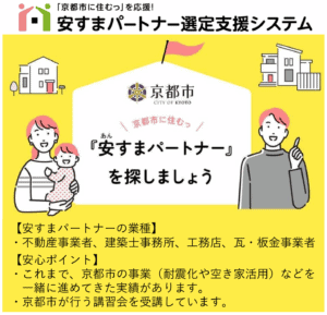 京都市住まいの事業者選定支援システム・安すまパートナー